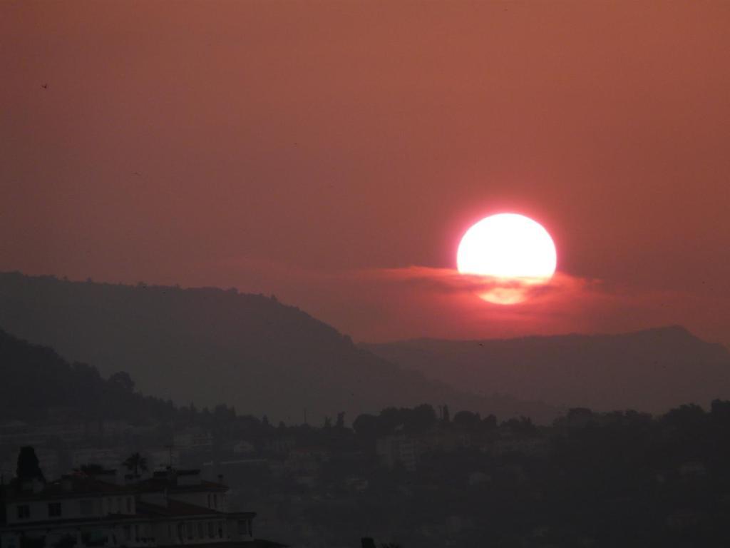 Les Palmiers Bed & Breakfast Grasse Bagian luar foto
